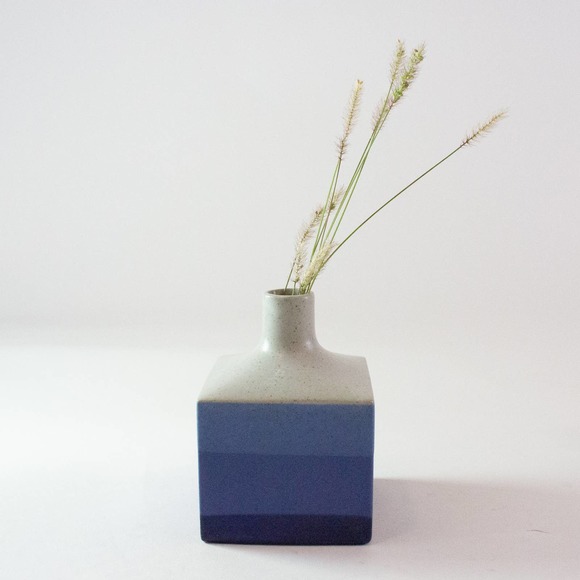 Mini Blue Vase Home Decor - Picture 10 of 13